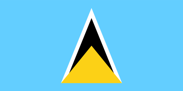600px-flag Of Saint Lucia.svg