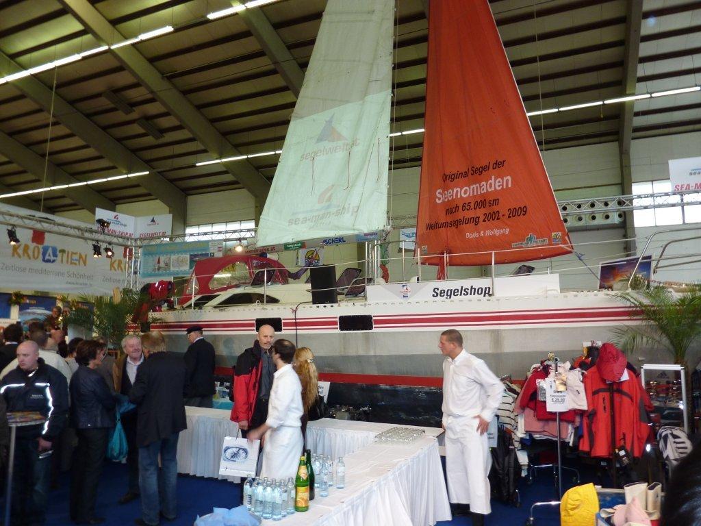 Seenomaden Original Segelyacht auf der Messe Tulln 2011