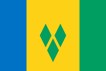450px-flag Of Saint Vincent And The Grenadines.svg