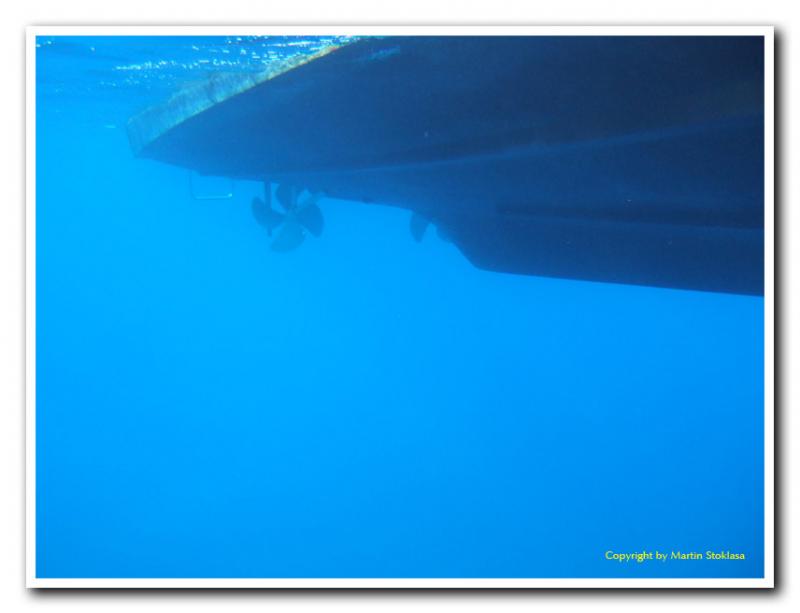 Swift Trawler 42 - unter Wasser