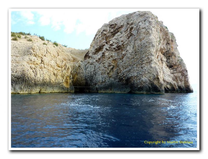 Bisevo - Blaue Grotte - Einfahrt